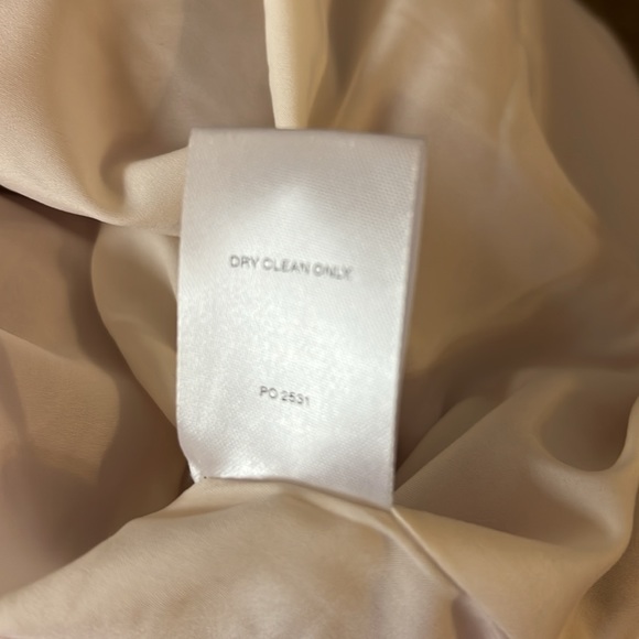 NWT Ena Pelly Lined Ophelia Wool Shacket in Spiced Coral Check, oversized size 8 - Picture 15 of 15